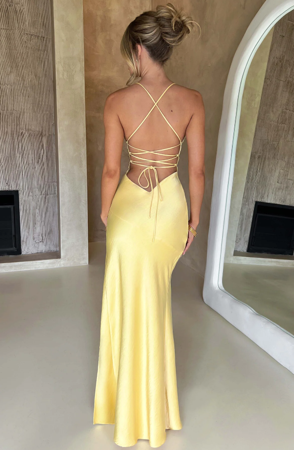 Women’s High Slit Dress | Maxi