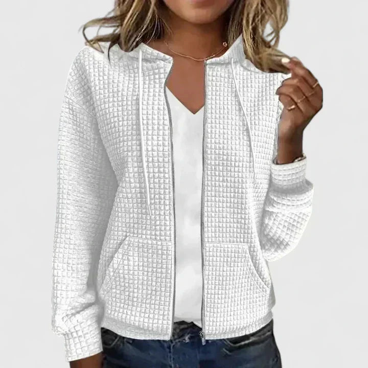 Women's Knit Cardigan with Cozy Feel and Breathable Design