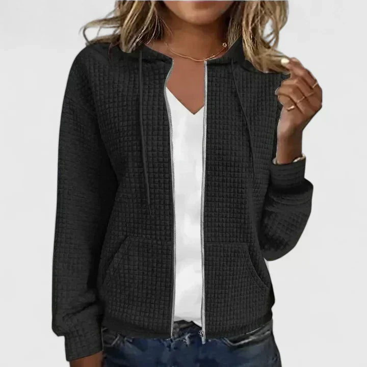 Women's Knit Cardigan with Cozy Feel and Breathable Design