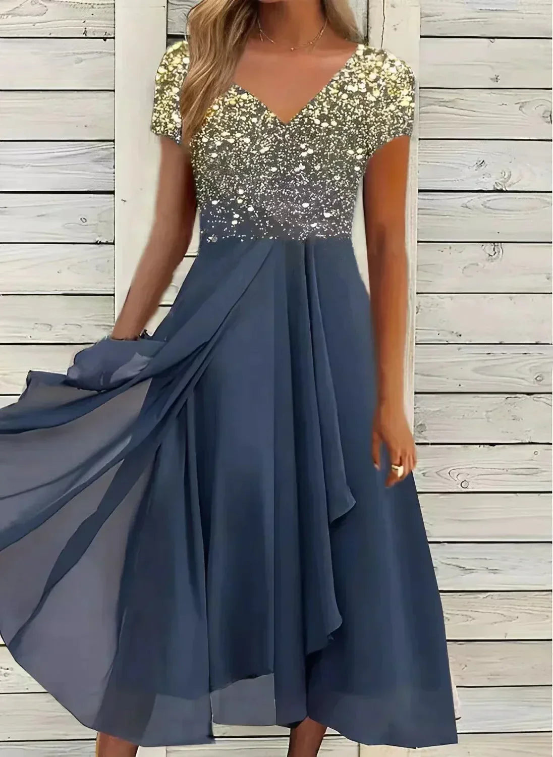 Women’s Shoulder Cutout Dress | Midi