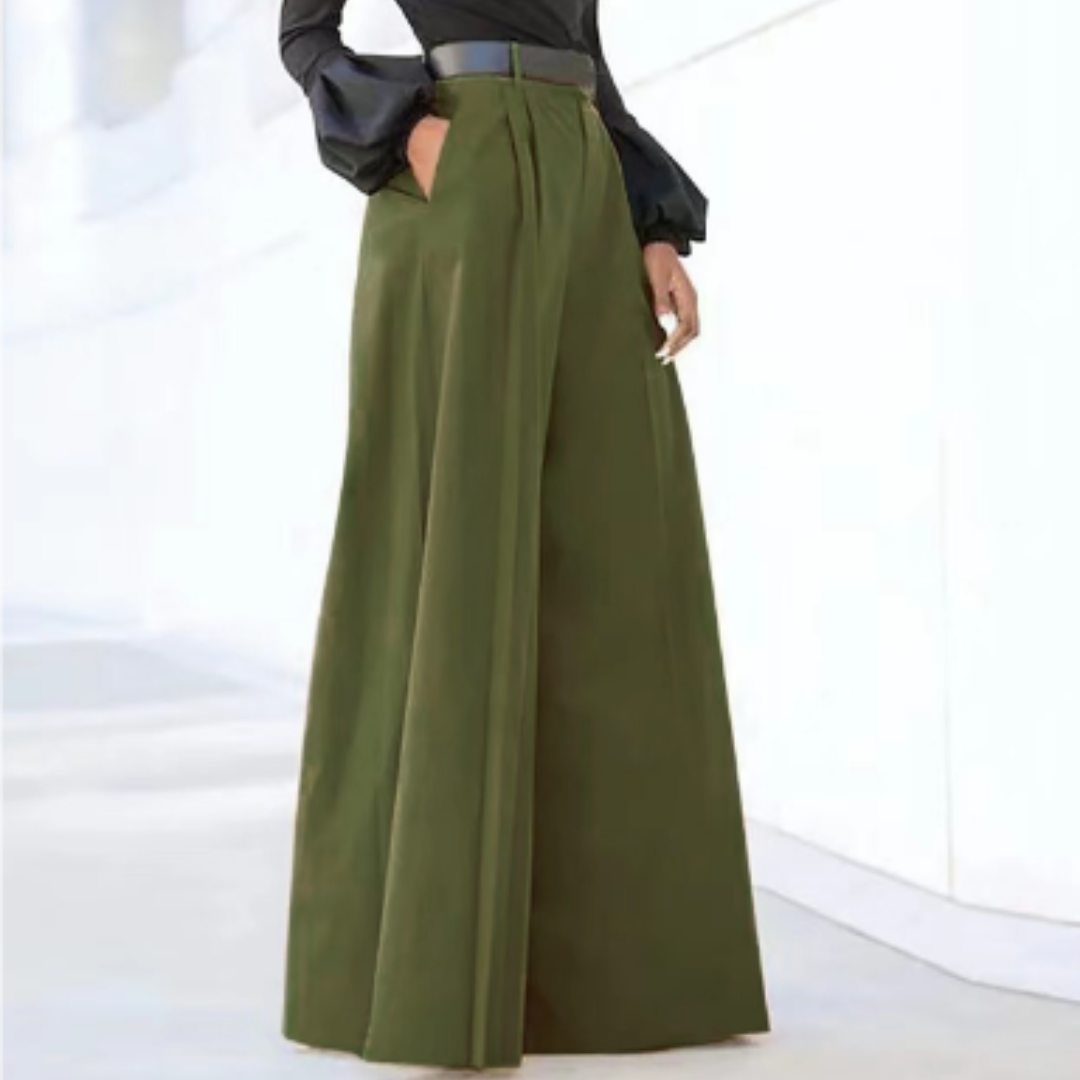Women’s Wide Leg Palazzo Trousers | High Waist