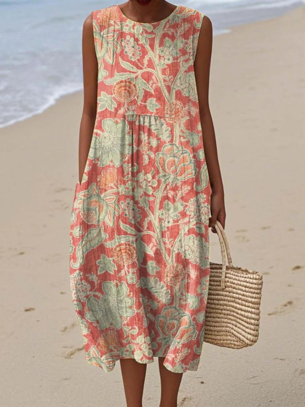 Women’s Floral Midi Dress | Clean Design