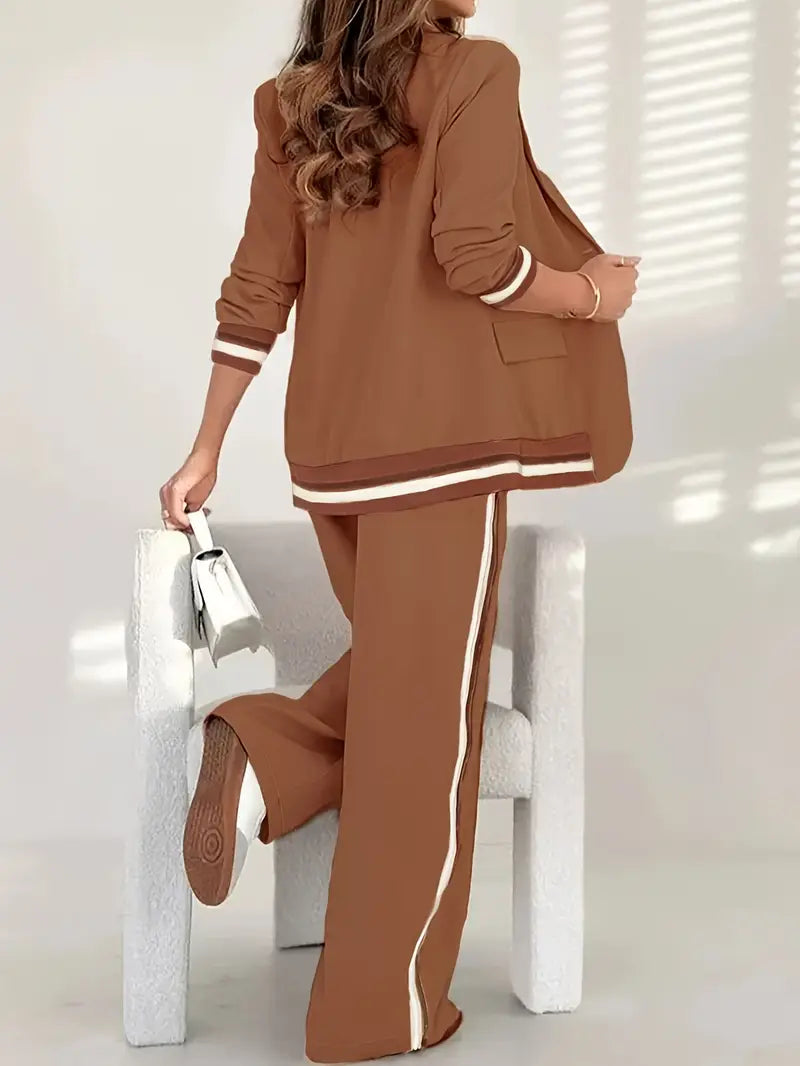 Women's Lounge Set with Relaxed Fit and Soft Fabric