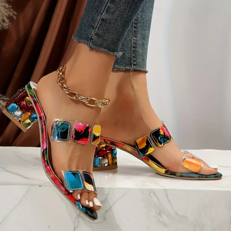Nyla | Women's Flat Sandals Wide Fit