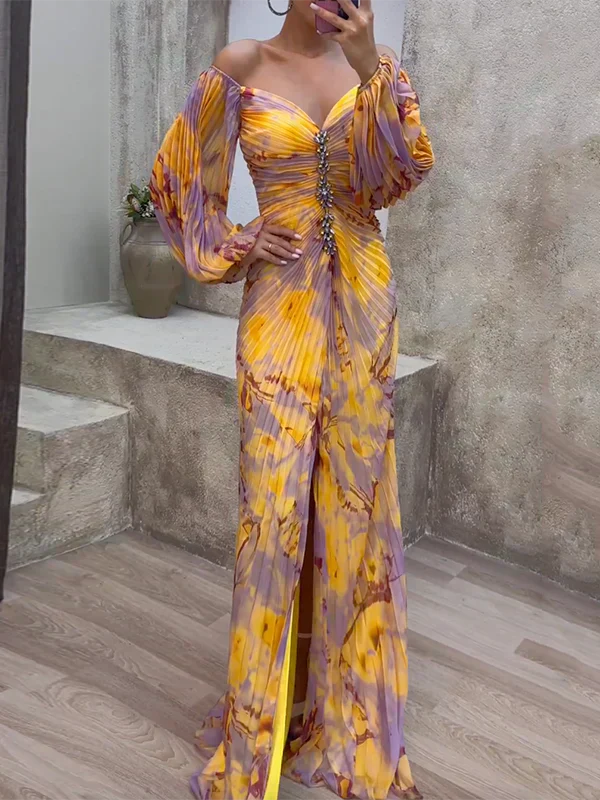 Women's Lace V-Neck Dress with Elegant Design and Classic Fit
