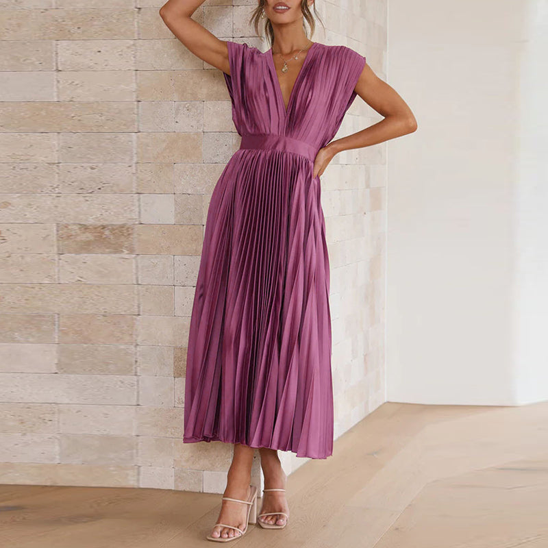 Women’s Modern Sleeveless Dress | Midi