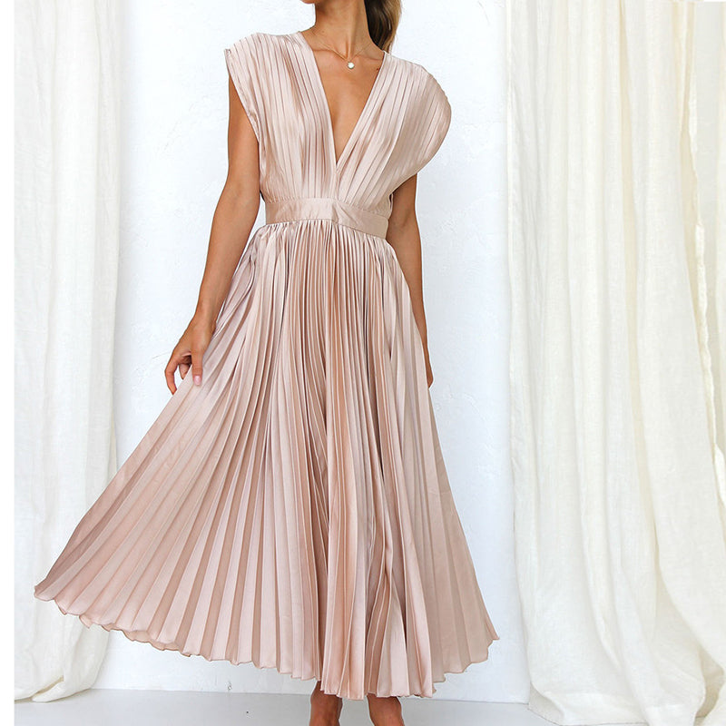 Women’s Modern Sleeveless Dress | Midi