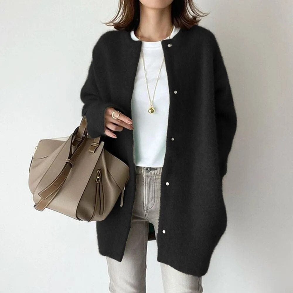 Women’s Buttoned Jacket | Structured Design