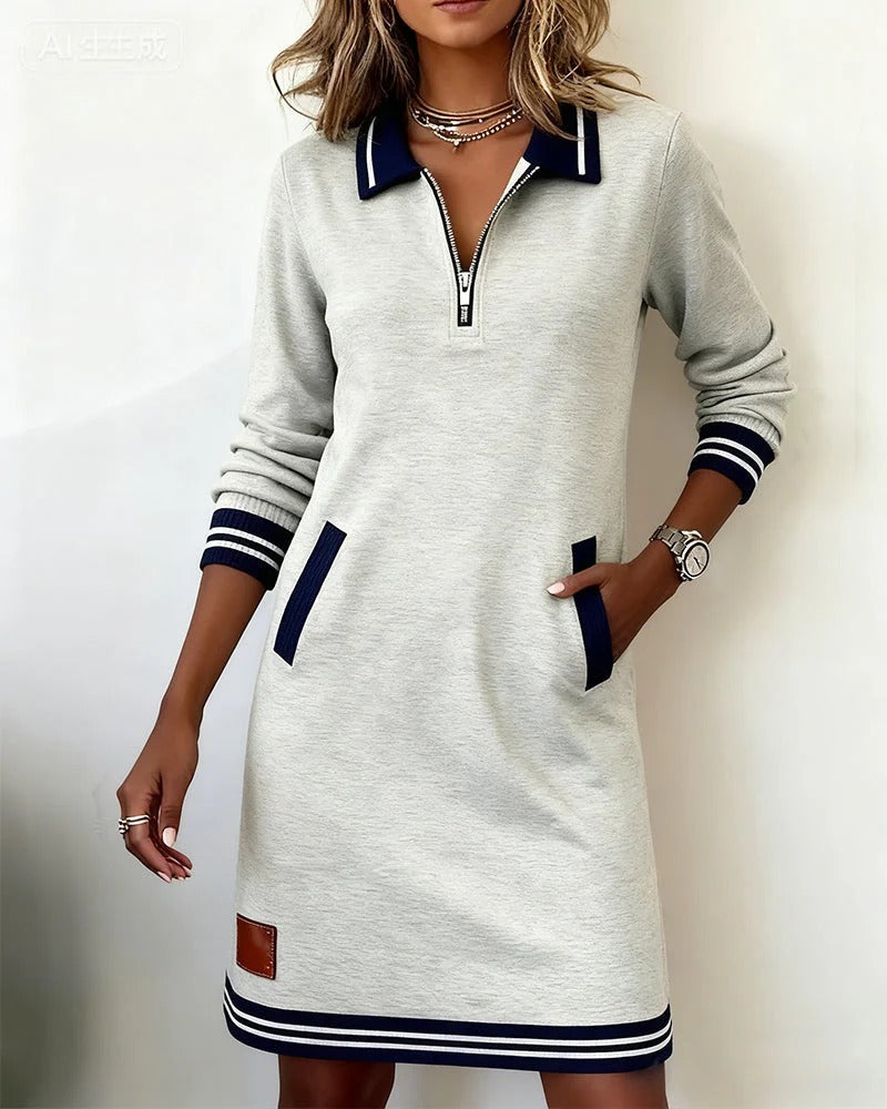 Women’s Long Sleeve Dress | Midi