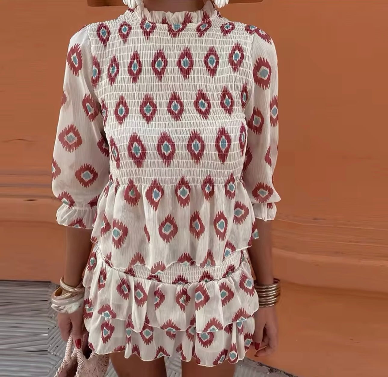 Women's A-Line Dress with Sleeveless Design and Flowy Skirt