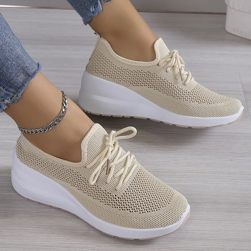 Women’s Sports Shoes | Beige Design