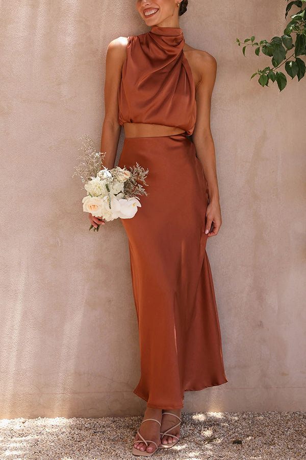 Women’s Maxi Skirt Set | Clean Design