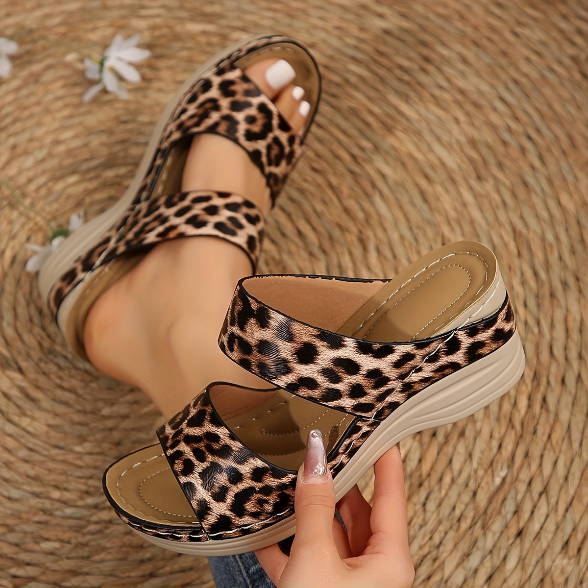 Bordeaux | Women's Wedge Sandals