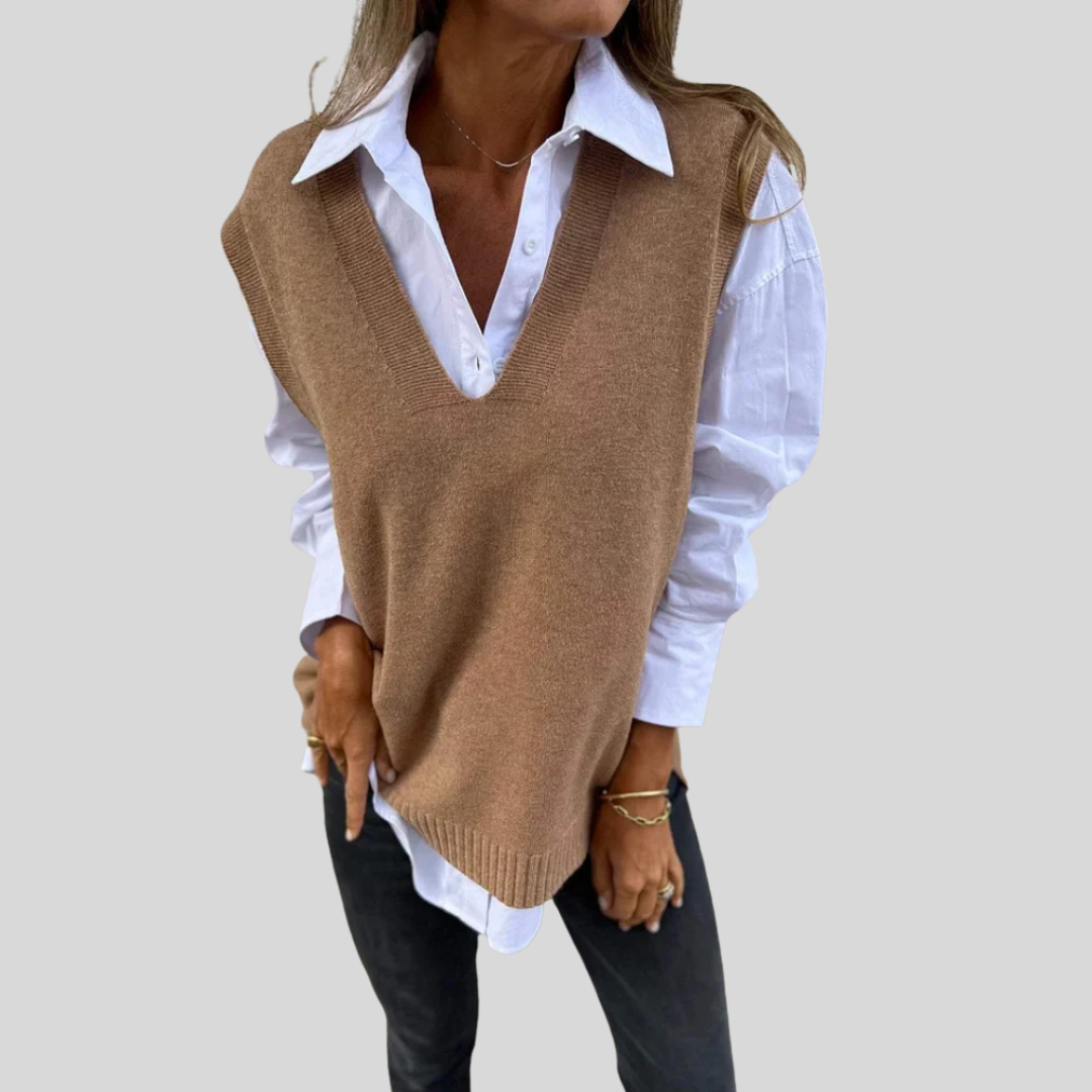 EVELYN™ - Stylish Knit Sweater Vest