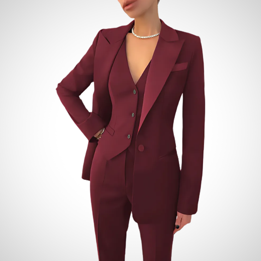 Women’s Three Piece Suit Set | Tailored Design