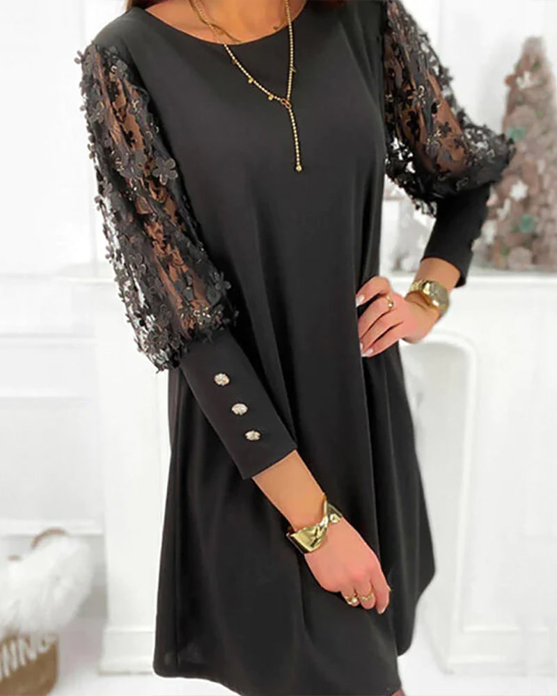 Women’s Black Long Dress | Mini