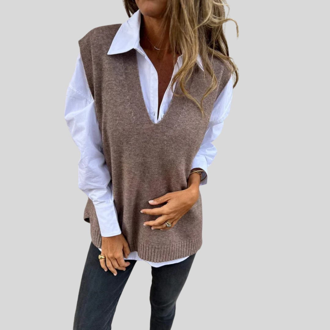 EVELYN™ - Stylish Knit Sweater Vest