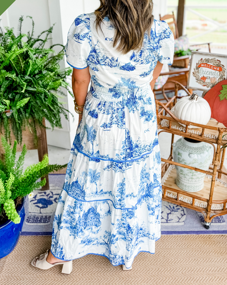 Women's Maxi Dress with Classic Design and Flowing Silhouette