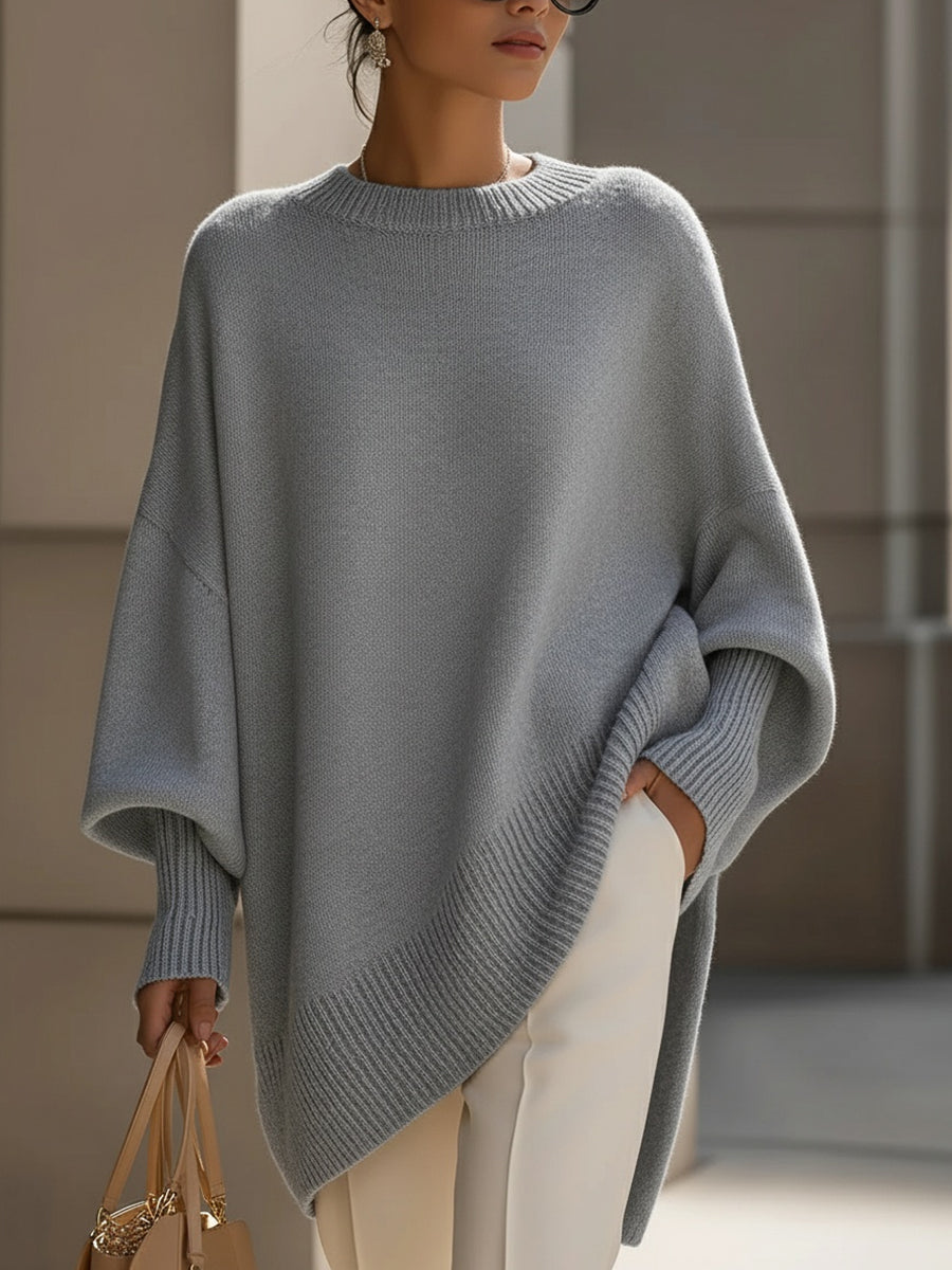 Women's Oversized Poncho with Soft Fabric and Versatile Design