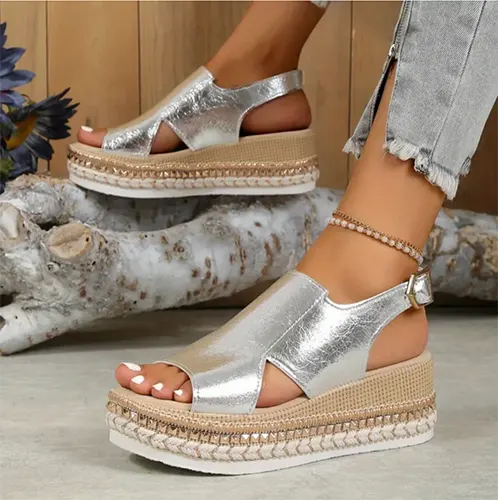 Women’s Open Platform Sandals | Classic Design