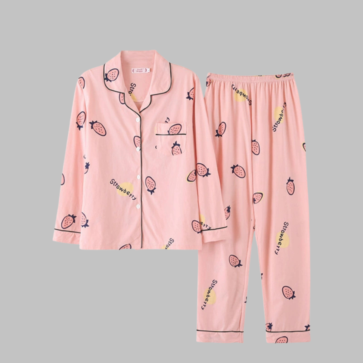 COSIMA™ - Cozy Long Sleeve Top and Pants Loungewear Set