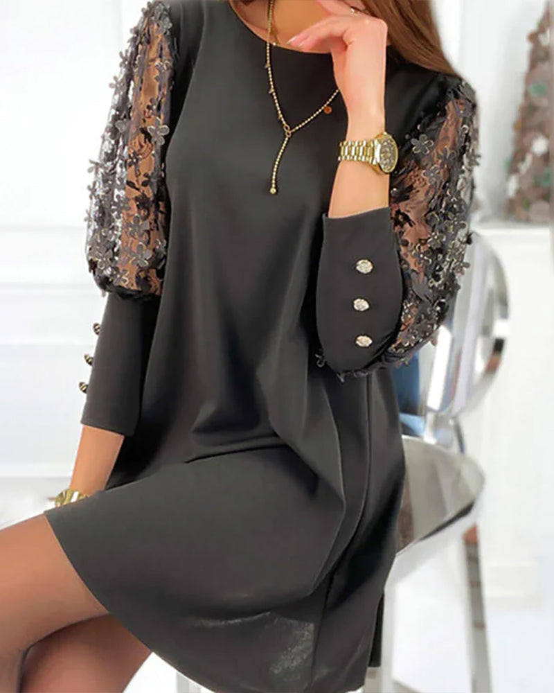 Women’s Black Long Dress | Mini