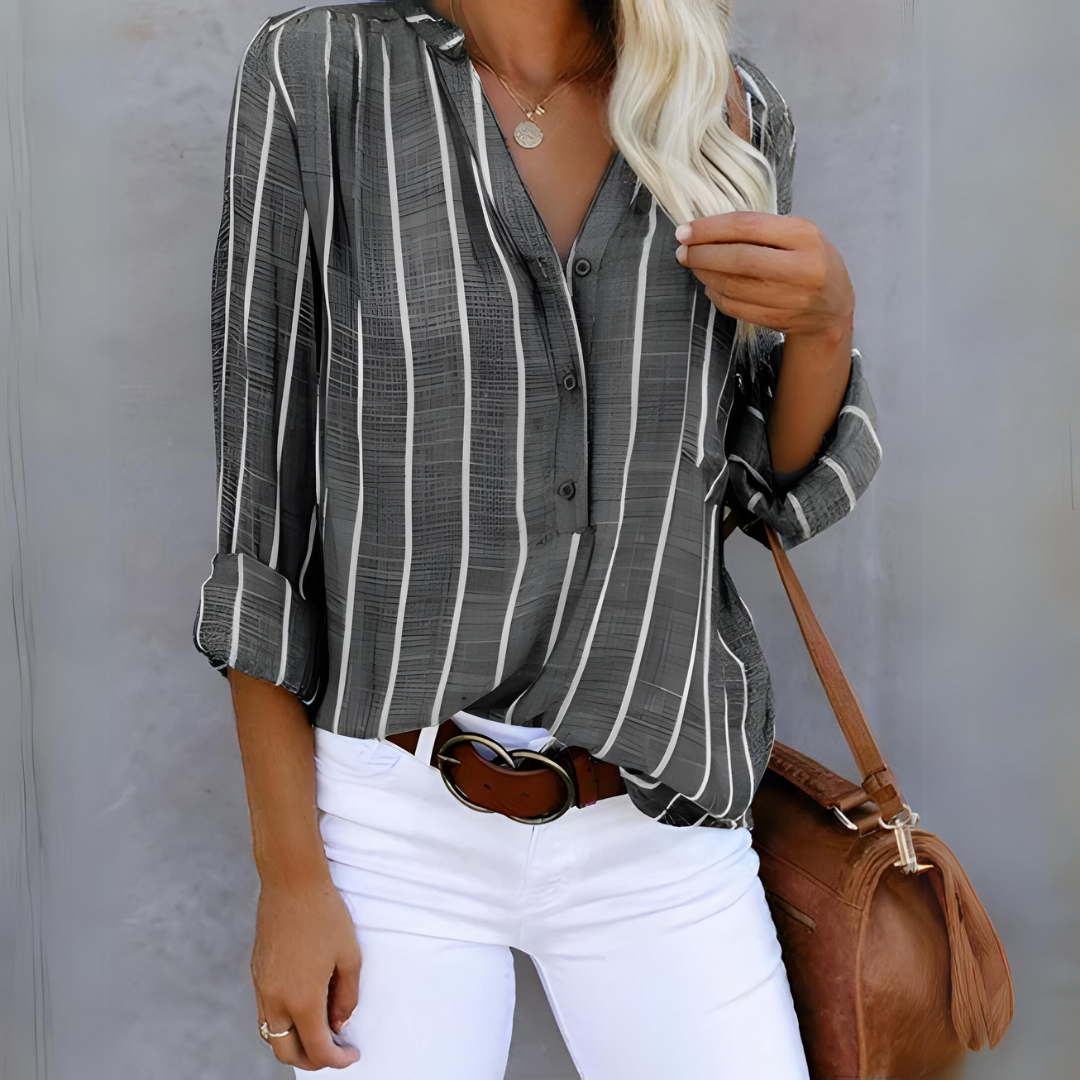 Women’s Striped Blouse | Trendy Style