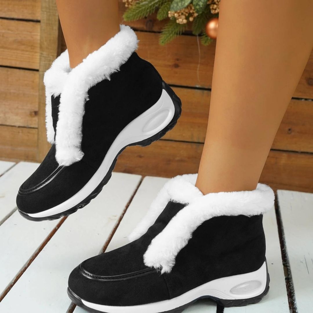 Vegan™ | Leather Casual Ankle Boots