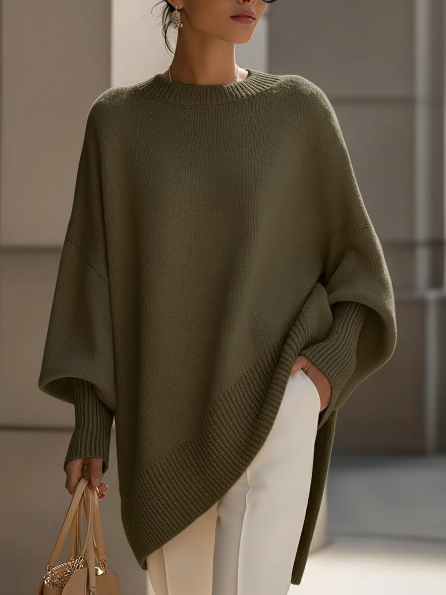 Women's Oversized Poncho with Soft Fabric and Versatile Design