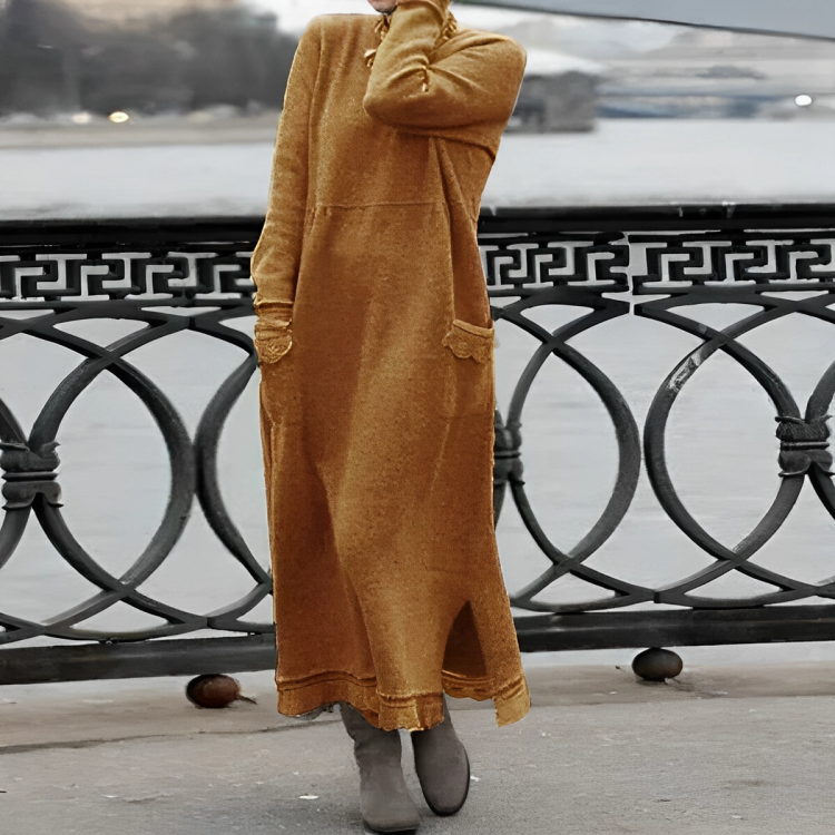 Women’s Minimal Style Dress | Midi