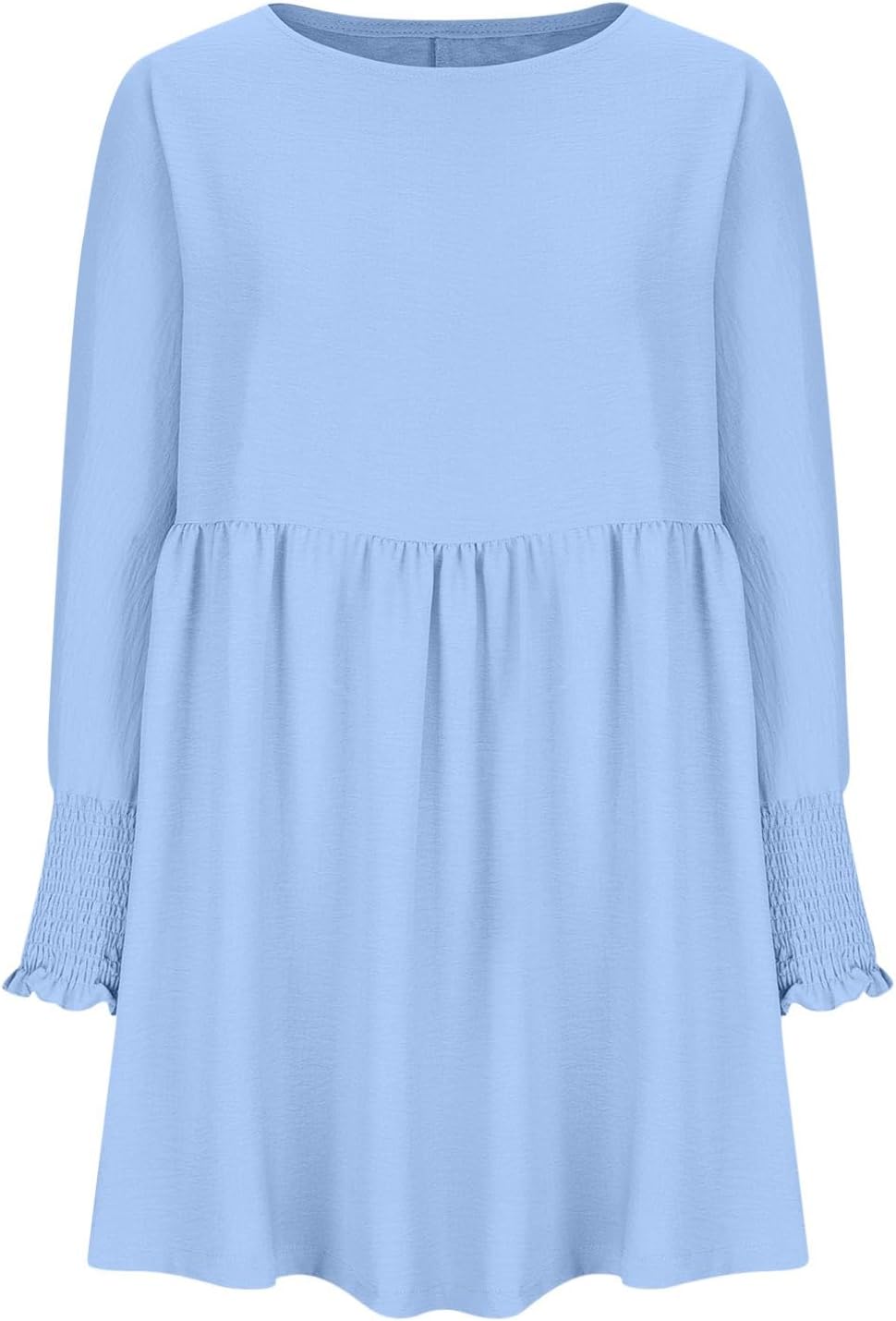 Women's Summer Day Dress with Ruched Design and Adjustable Straps