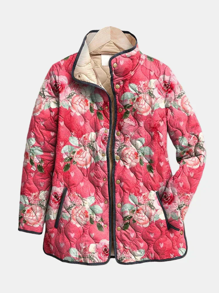 Women's Quilted Jacket with Lightweight Design and Versatile Style