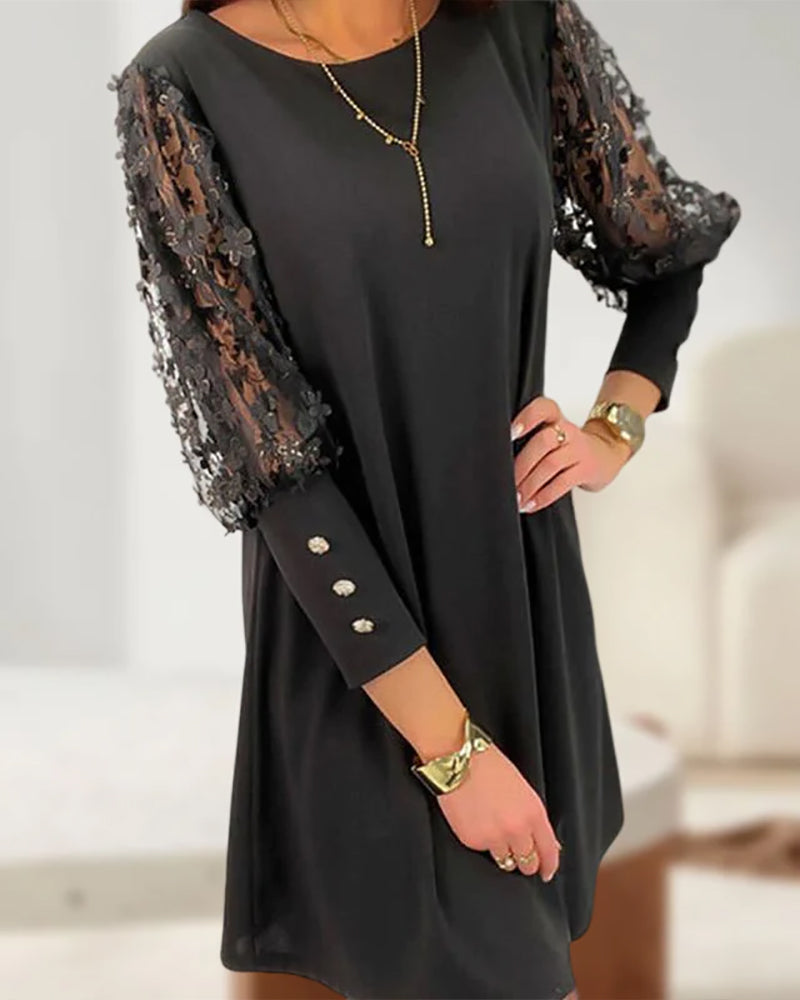 Women’s Black Long Dress | Mini