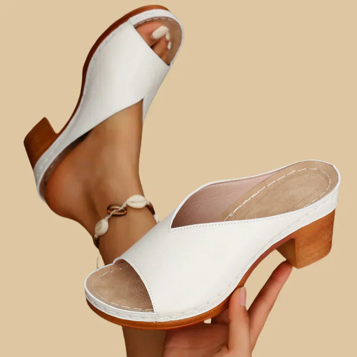 Claudette | Women's Orthopedic Flat Sandals