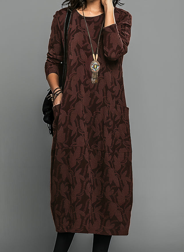 Women’s Printed Dress | Midi