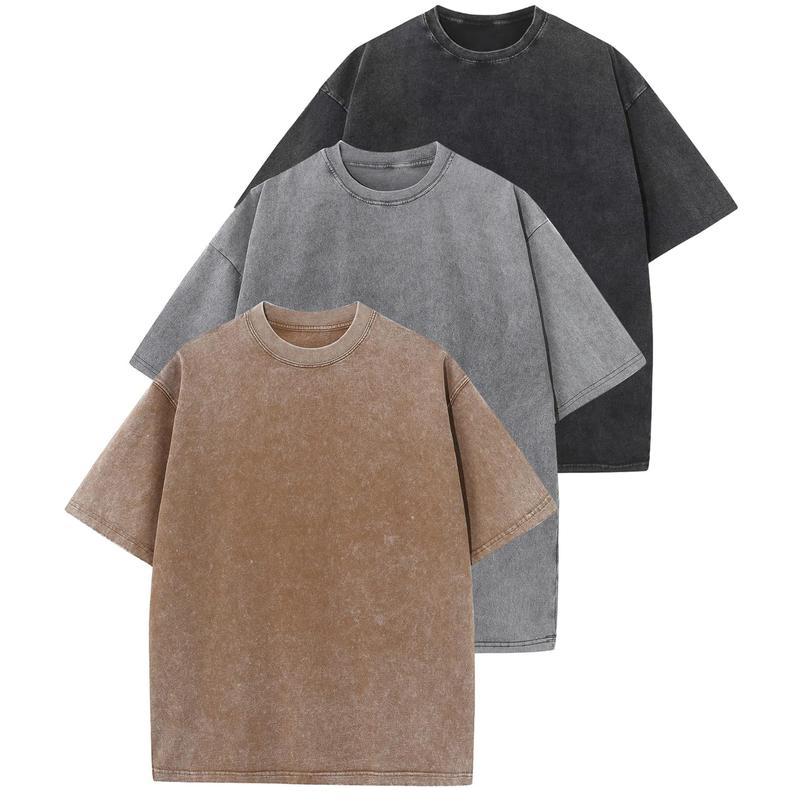 HOLLIE™ - Casual Crew Neck Loose Fit T-Shirt (3-Pack)