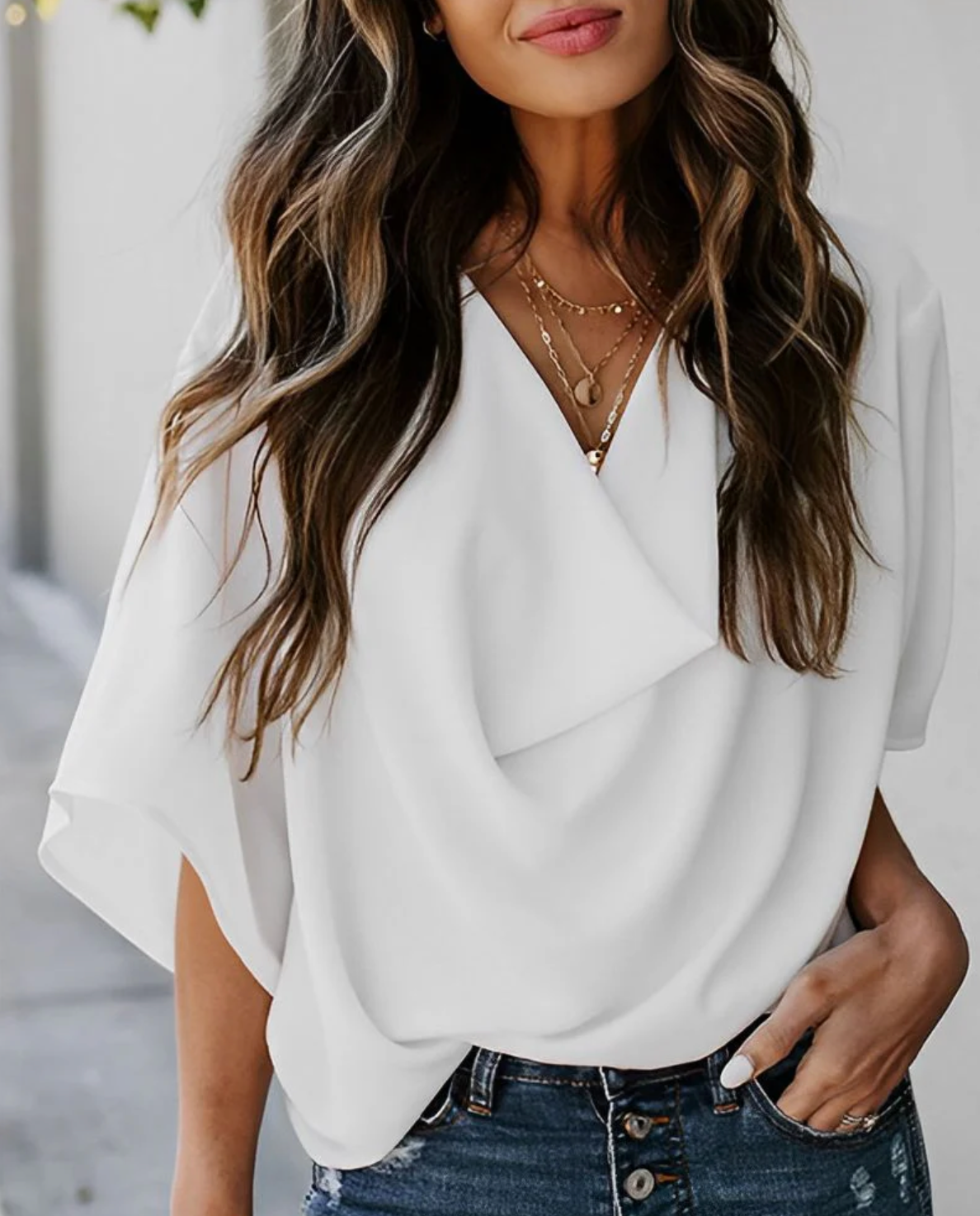 Women’s Blouse | Relaxed Fit Design