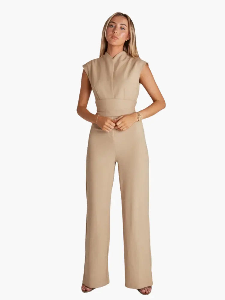 Elegant jumpsuit  with Tailored Waist