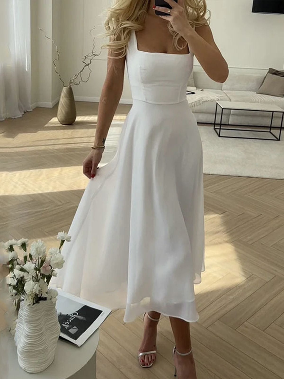 Women’s A-Line Dress | Midi
