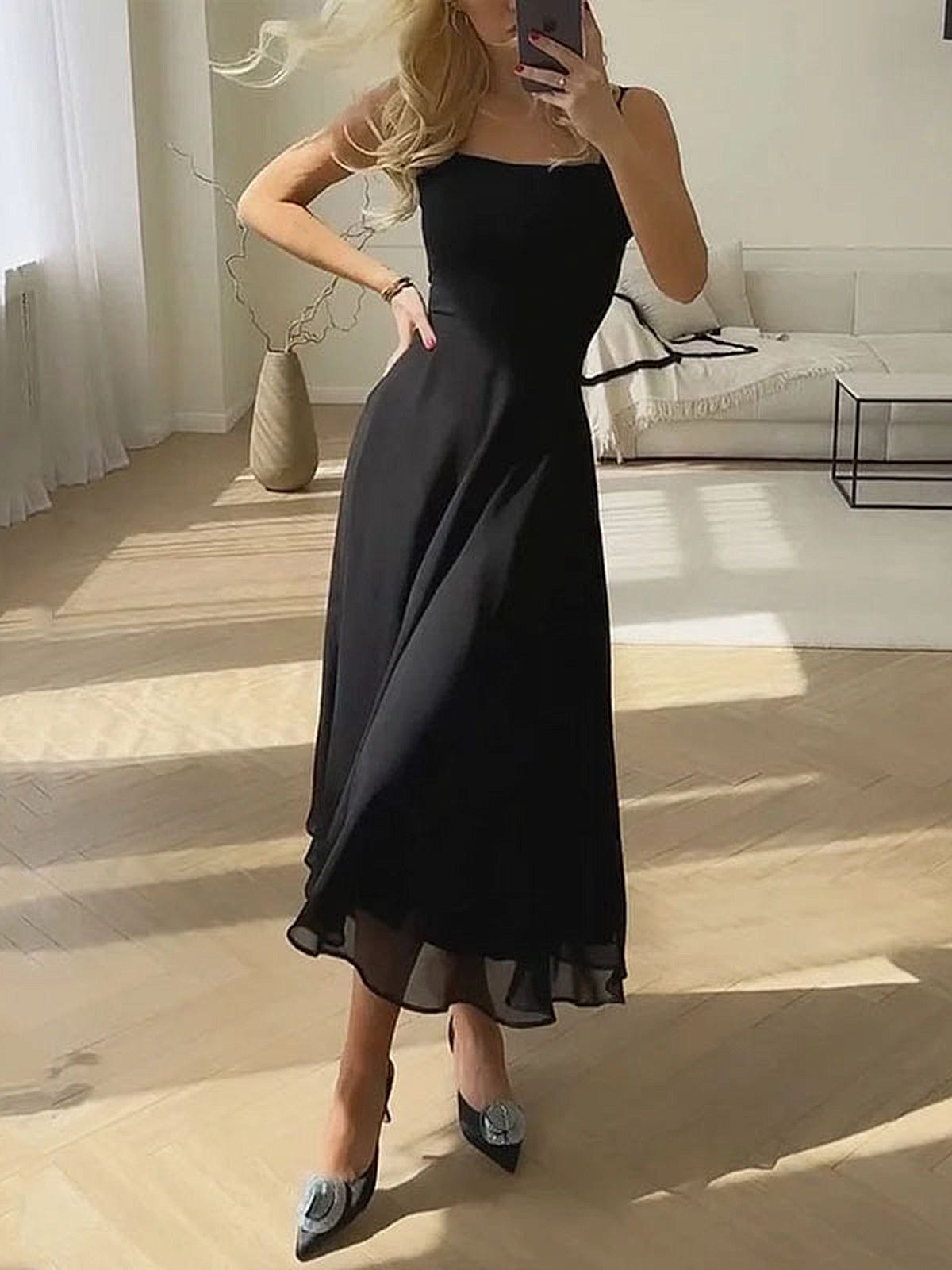 Women’s A-Line Dress | Midi