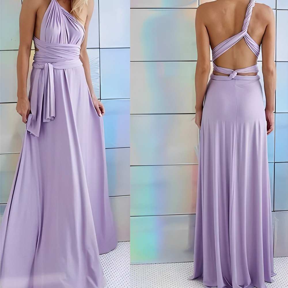 Women’s Plain Wrap Dress | Maxi