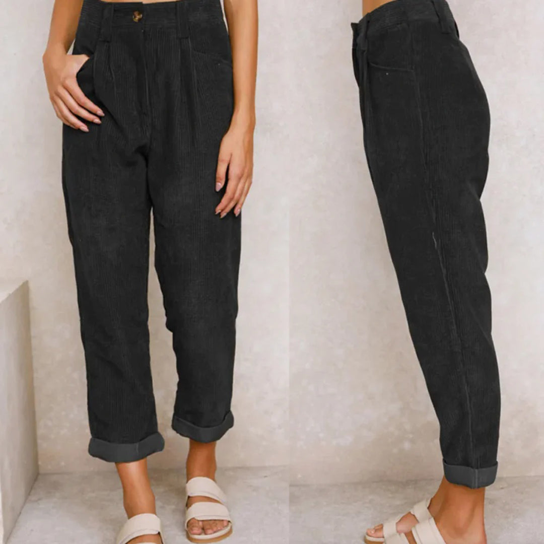 Women’s High-Waisted Trousers | Long