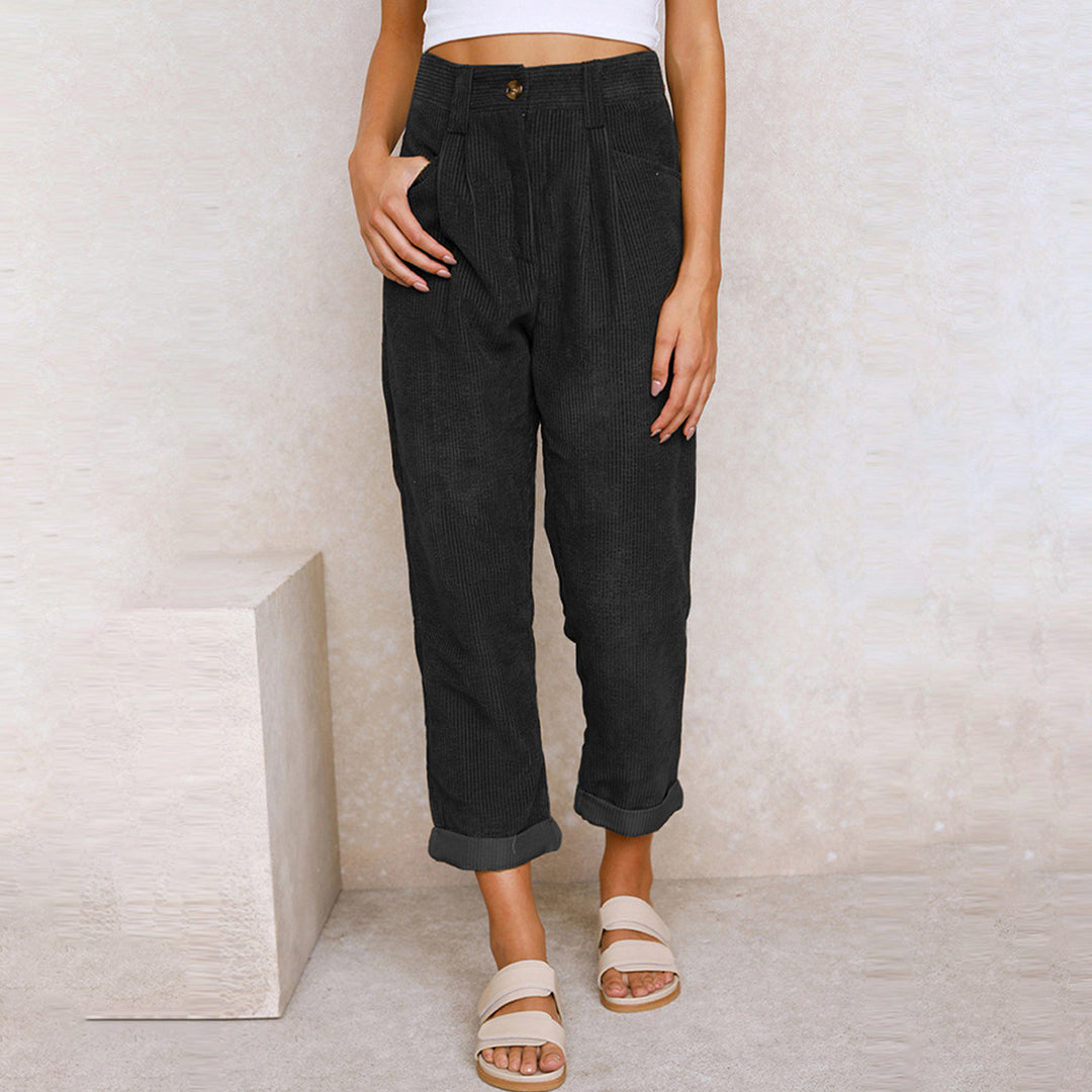 Women’s High-Waisted Trousers | Long