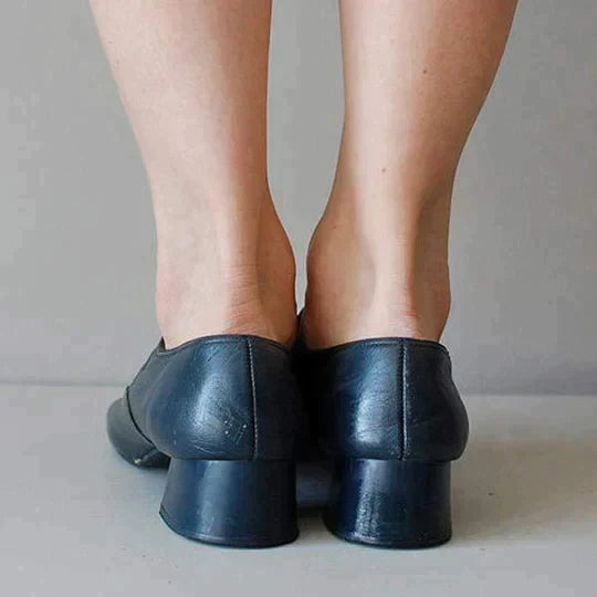 Women’s Mary Jane Shoes | Black Buckle Design