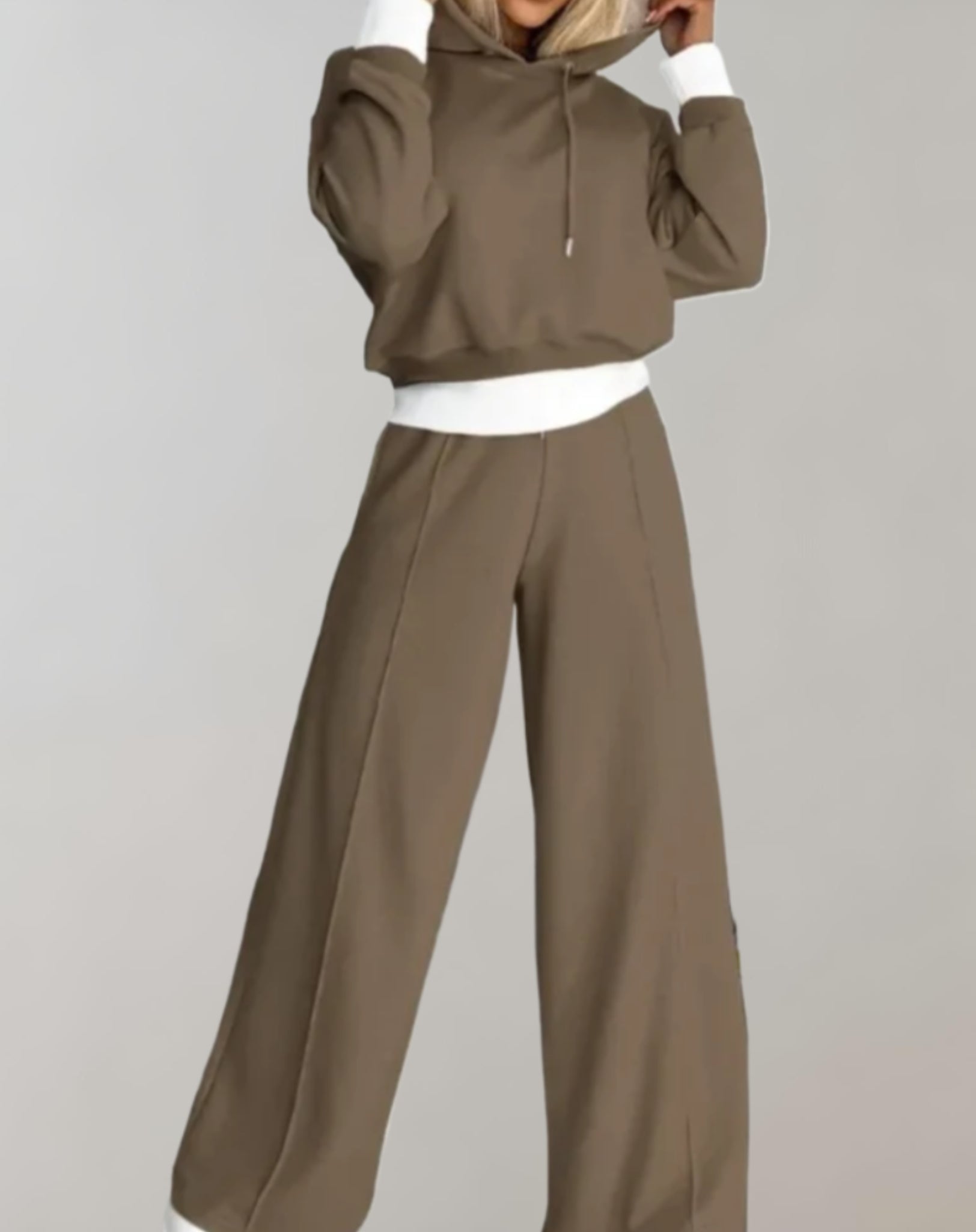 Women’s Casual Tracksuit Set | Hooded Top
