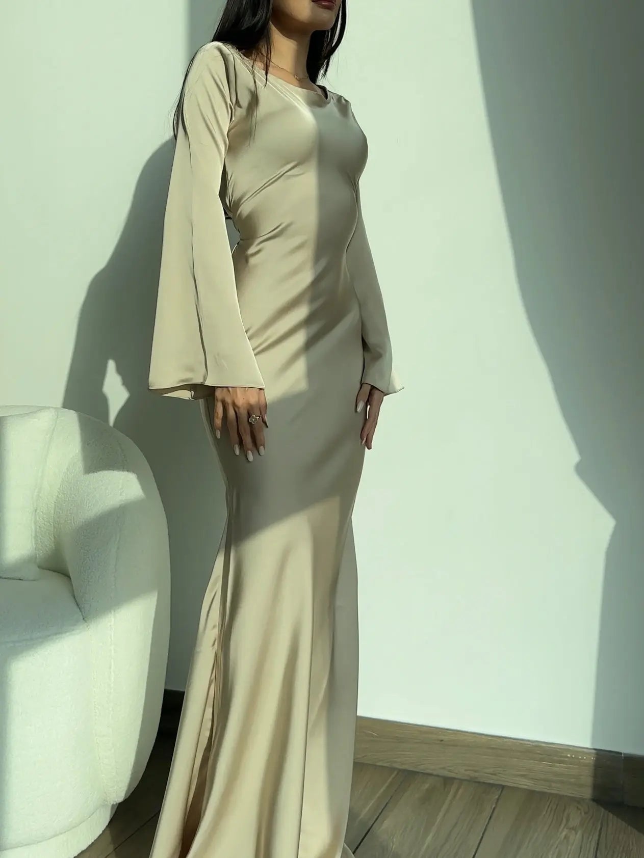 Women’s Long Sleeve Dress | Maxi