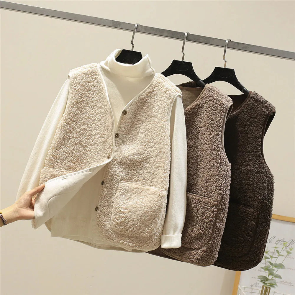 Women's Versatile Soft Vest with Lightweight Design and Easy Layering