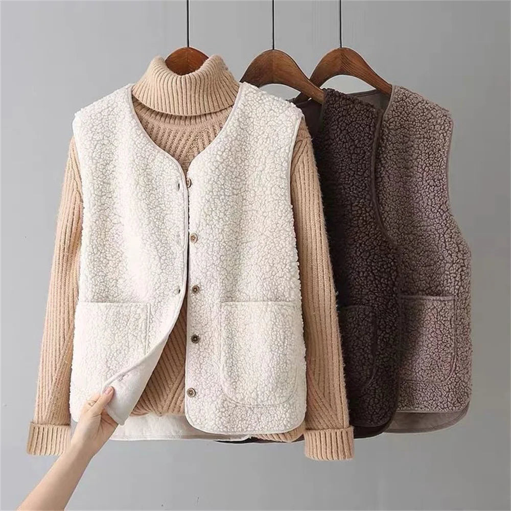 Women's Versatile Soft Vest with Lightweight Design and Easy Layering
