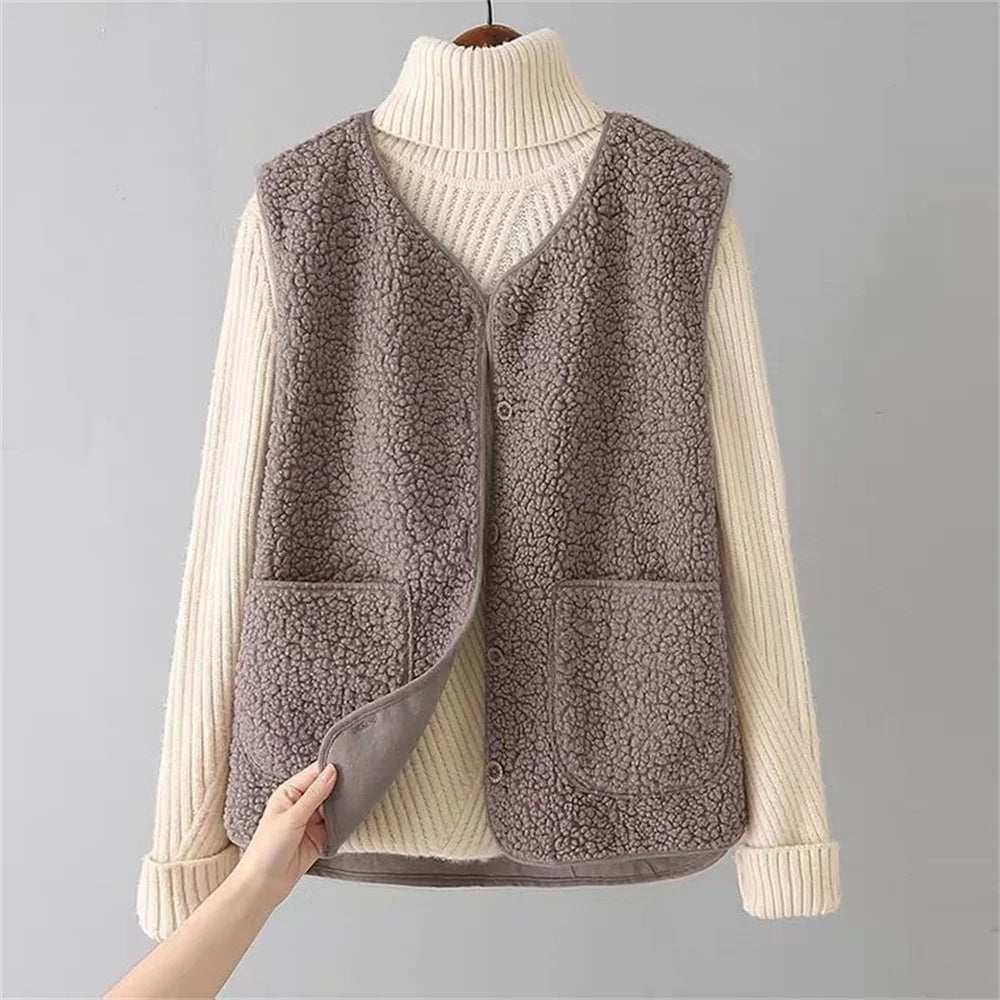 Women's Versatile Soft Vest with Lightweight Design and Easy Layering