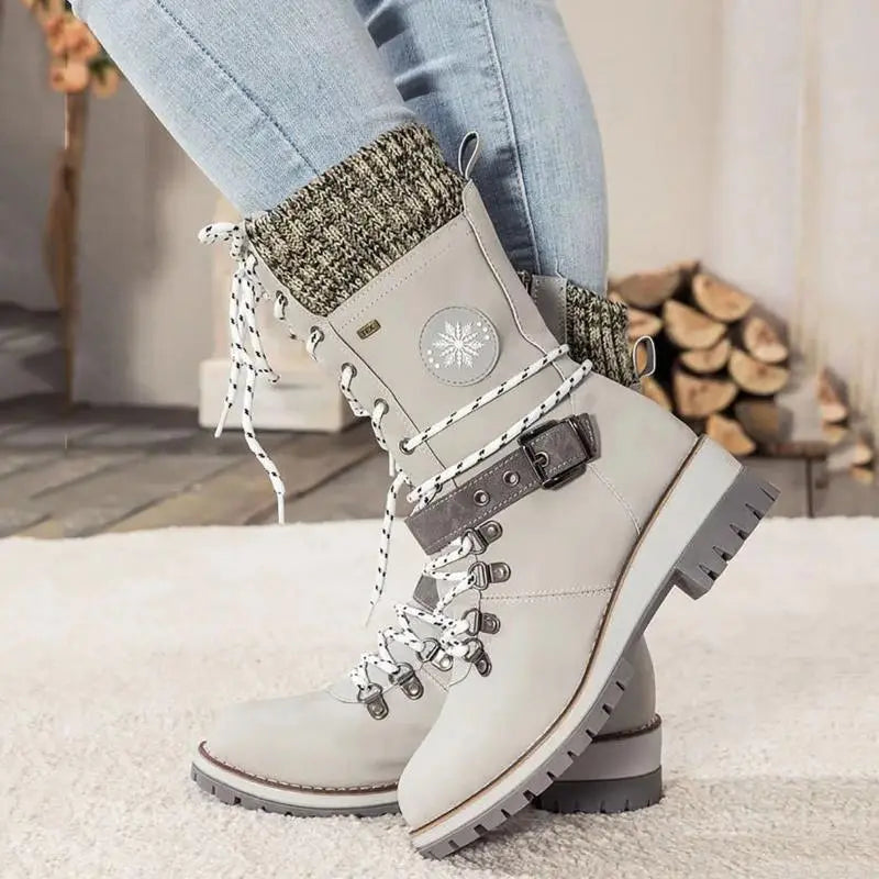 Sora™ | High Heel Winter Boots for Women – Stylish & Warm for Cold Weather